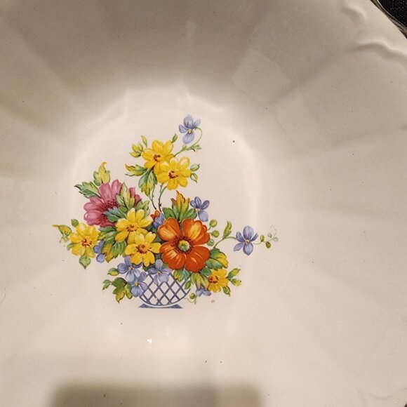 Pair of Bowls - Flower Pattern - Unknown Maker - Picture 2 of 8